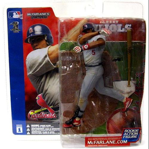 McFarlane MLB Sports Picks Baseball Series 1 Albert Pujols Action Figure (Gray Jersey)