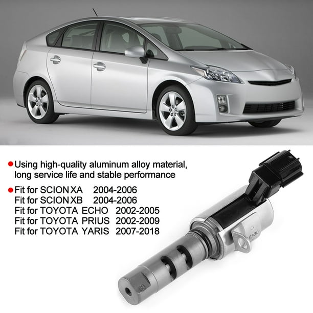 Solenoide de sincronización de válvula Variable de motor de solenoide (VVT) 15330-21011 apto para Scion Toyota 2002-2018,Válvula de control de aceite de solenoide de sincronización de válvula variable Higoodz Accesorio de coche