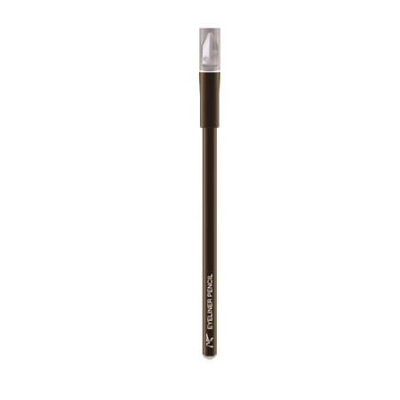 (3 Pack) NICKA K Eyeliner Pencil With Sharpener Dark