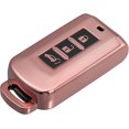 thumbnail image 1 of ACROPIX Housse de Porte-Clés en TPU Compatible avec Mitsubishi Outlander - Lot de 1 Rose, 1 of 5