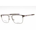 thumbnail image 1 of Police VPLG79 8BMY Men's Brown Silver Metal Full Rim Eyeglasses, 1 of 1