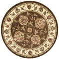 thumbnail image 3 of SAFAVIEH Lyndhurst Manuel Traditional Border Runner Rug, Brown/Ivory, 2'3" x 8', 3 of 5