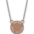 thumbnail image 1 of Sterling Silver Rh-Plated Logoart Sigma Delta Tau Sm Enl Pend With Necklace (18 X 12) Made In United States ss012sdt-18, 1 of 5