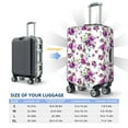 thumbnail image 6 of Balery Luggage Cover Rose Flowers Print Suitcase Covers for Luggage Elastic Washable Suitcase Protector Fits 18-32 Inch Luggage-Medium, 6 of 9