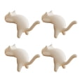 thumbnail image 1 of ganchos para escritorio con forma de gato, adhesivos sin taladro, para mochilas, con capacidad de hasta 5 kg, organizador para colgar bolsos, llaves y auriculares., 1 of 8