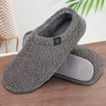 thumbnail image 4 of Pantuflas completas para hombre y mujer, con parte trasera cerrada, antideslizantes, para interior y exterior Likrtyny Tenis De Mujer Tenis De Hombre, 4 of 6