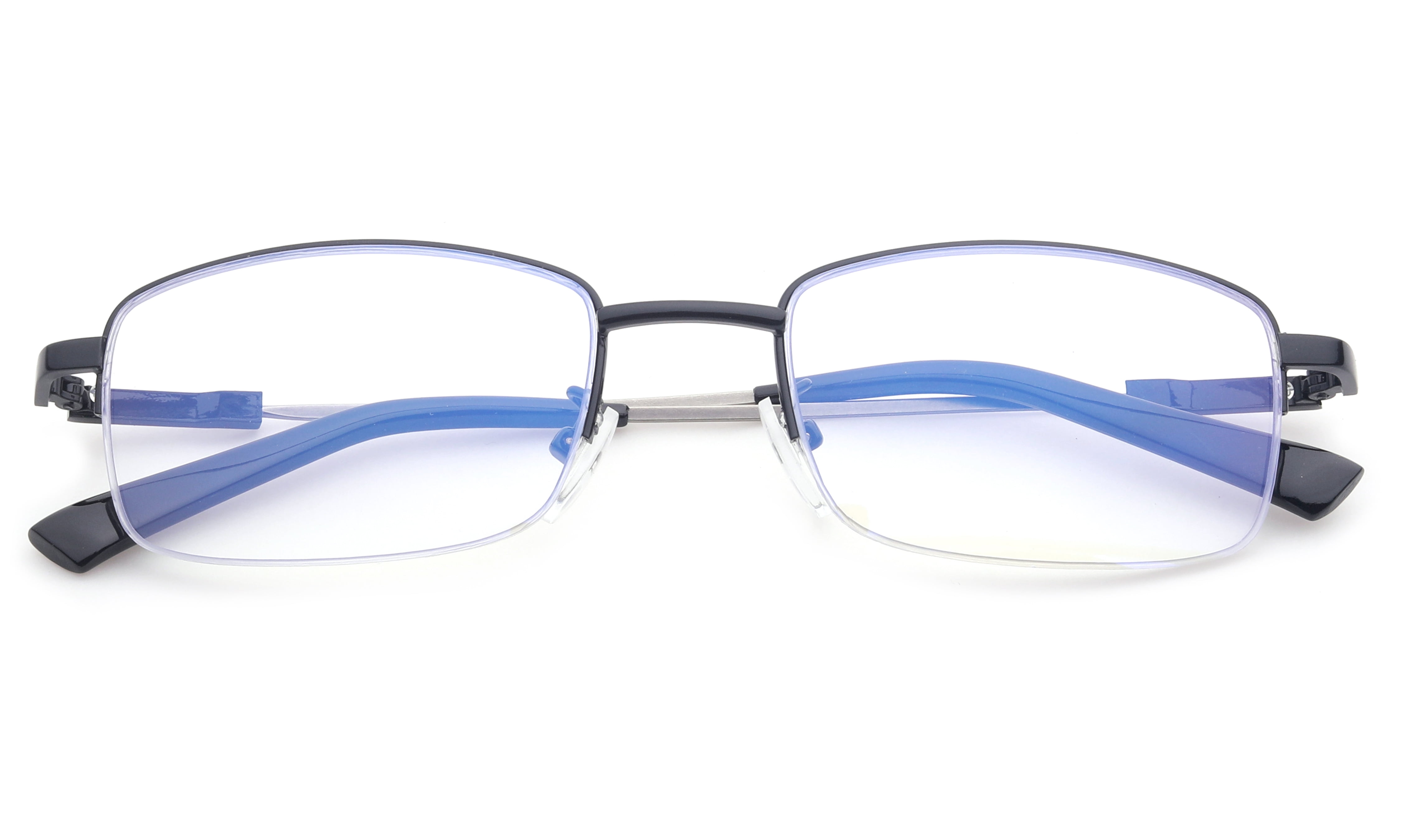 3 Pack Progressive Multifocal Reading Glasses for Women Men Blue Light Blocking Spring Hinge Multifocal Computer Readers 