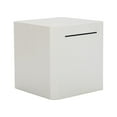 thumbnail image 1 of Hucha Zulema Caja para Ahorro de dinero Cerdito 20cmx20cmx20cm blanco, 1 of 8
