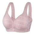 thumbnail image 4 of SRZYMJ Sports Bra for Women Comfort Front Closure Wireless Bra for Women With Adjustable Back Support and Lift In Soft Thin Tank Top Design, 4 of 4