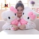 thumbnail image 2 of LIMÓN Precioso Tamaño Grande saludó a un gatito Sanrio Juguete Peluche Kt Gato Muñeco de Peluche Animal Relleno Kawaii Peluche Ragdoll Regalo de Navidad para G, 2 of 4