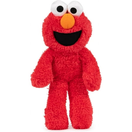 GUND Sesame Street Official Elmo Take Along Buddy Plush, Premium Plush Toy for Ages 1 & Up, Red, 13”