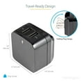 thumbnail image 3 of StarTech 2 Port USB Wall Charger - USB2PACUBK, 3 of 5