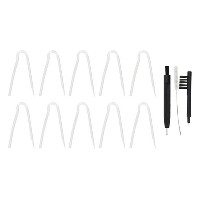 Estuche de limpieza para amplificador auditivo, kits de limpieza para amplificador auditivo Herramienta de limpieza de tubos para auriculares Kits de limpieza para amplificador auditivo Funcionalidad de alta precisión