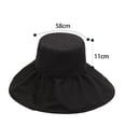 thumbnail image 2 of Sombrero de pescador de moda para verano, playa, ala ancha, sombrero de viaje plegable, 2 of 5