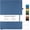A4 Wide Ruled, variant on College Ruled Notebook, A4 Hardcover Leather Notebook for Work, Lined Notebook Journal for Women, Men, 192 Thick Paper, 8.5" x 11", Large Notebook with Pockets, Professional Business Notebook, Blue