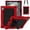 Red/Black, variant on JBuwsdan for onn 11" Core Tablet (2026 Model) Tablet Case,for Onn 11 Tablet Pro 2024 Model Case,Heavy Duty Protective Case with Kickstand Shoulder Strap Case(Black)
