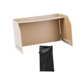 thumbnail image 1 of Almencla Pare-Vent Pliant pour Réchaud de Camping Randonnée Marron, 1 of 7