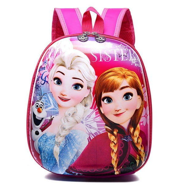 Disney enfants sac pour école coquille princesse sac à dos enfants  maternelle dessin animé cartable fille garçon sac à dos Frozen Elsa 