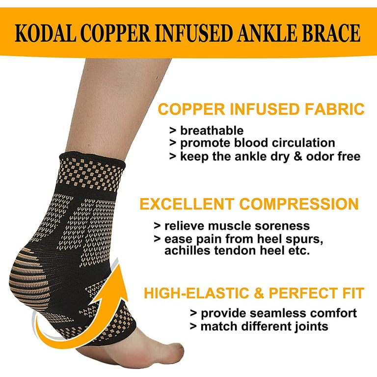 1 Pair Comfy Brace Ankle Support Braces Ankle Brace Elastic Foot