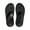 Black/Grey, variant on Cushion Spring Men's Flip Flop Sandals Color: Brown Size: 8
