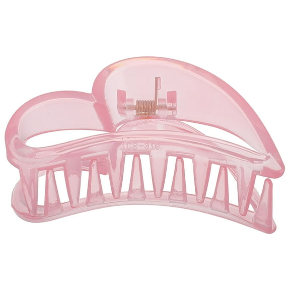 PBPBOX Pink Love Heart Claw Hair Clip Womens Fashion Hair Accessories Elegant Design