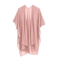 thumbnail image 5 of Women Kimono Cardigans Casual Poncho Shawl Wrap Cape Beach Cover up Open Front Resort Wear 2026, 5 of 9