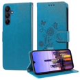 thumbnail image 1 of For Embossed Butterfly Flowers Leather Phone Designed For Modern Living, 1 of 5