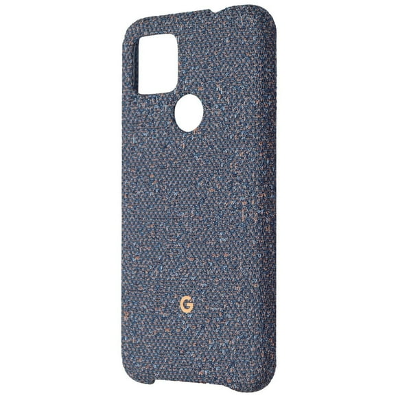 Google Official Fabric Case for Pixel 4a (5G) Smartphone - Blue Confetti