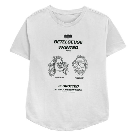 Women's Beetlejuice Beetlejuice Wanted Again Graphic T-Shirt