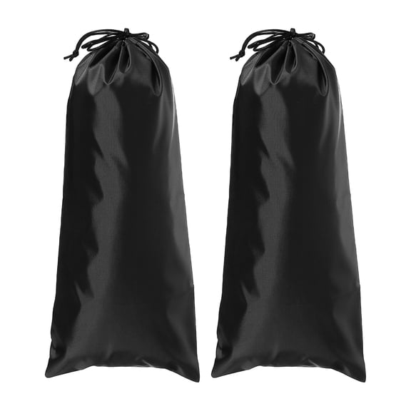 Uxcell Tripod Case Bag, Nylon Tripod Storage Bag, Long Monopod Carrying Case for Monopod Travel 18 x 8 In & 2 Pack & Black