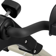 Himaly Portable Under Desk Pedal Exerciser, Holds 240 lbs, Folding Mini Exercise Bike with Adjustable Resistance for Arm & Leg Workout at Office, Home & Therapy