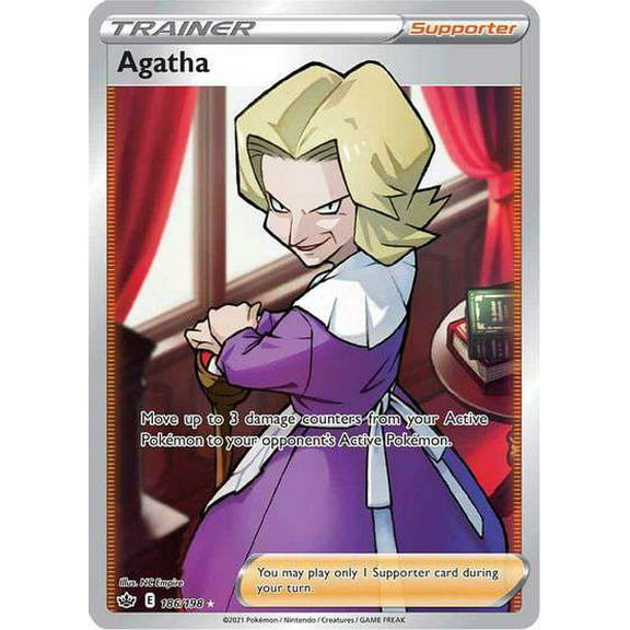 Pokemon Chilling Reign Agatha #186