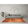 thumbnail image 3 of Ahgly Company Indoor Rectangle Oriental Orange Industrial Area Rugs, 5' x 8', 3 of 4