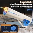 thumbnail image 2 of serony Ready For Action Electric Water Gun For Safe Play 12 Meters Long Range Gun Toy blue, 2 of 6