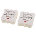 thumbnail image 2 of Etiquetas de regalo de papel Kraft Sunnimix 200 piezas con cuerda de yute, 2 of 7