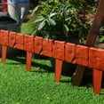 thumbnail image 5 of Paneles de valla de plancha, barrera de jardín de plástico para seguridad en el jardín, recinto exterior resistente a la intemperie, fácil instalación, opciones de varios tamaños, 5 of 5