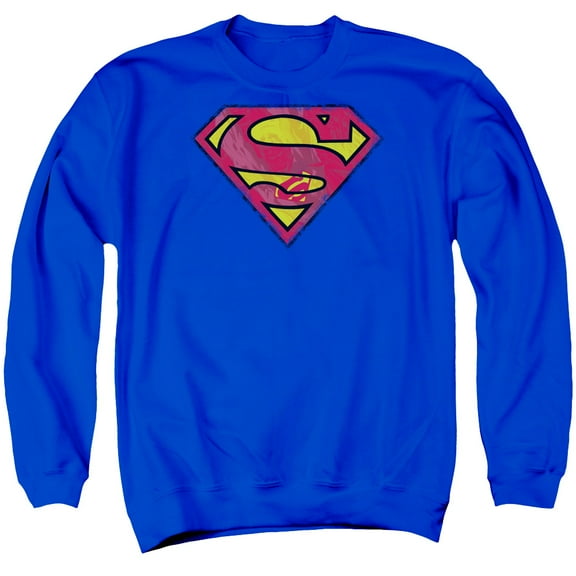 Superman - Action Shield - Crewneck Sweatshirt - Large