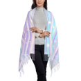 thumbnail image 2 of Easygdp Striped Gradient Women's Scarf Womens Winter Scarf, Fashion Scarfs for Women, Shawls and Wraps, Long Blanket Scarf, 2 of 8