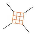 thumbnail image 4 of Siruishop Strike Target for Baseball Net for Throwing Batting Catching Practice Target 9 Grids, 4 of 8