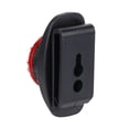thumbnail image 5 of Collar fluorescente colgante luminoso LED antipérdida de noche para perro mascota impermeable de plástico ABS (rojo), 5 of 5