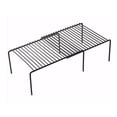 thumbnail image 1 of Moyic Estante de almacenamiento Ajustable Ahorro de espacio Estantes huecos de metal Gabinete Organizador Gabinetes Congelador Platos Taza Organizadores de utensilios de cocina Negro, 1 of 6