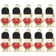 thumbnail image 3 of 10 colgantes de cascanueces esmaltados para hacer joyas, accesorios para el cabello, collares, pulseras y más., 3 of 8