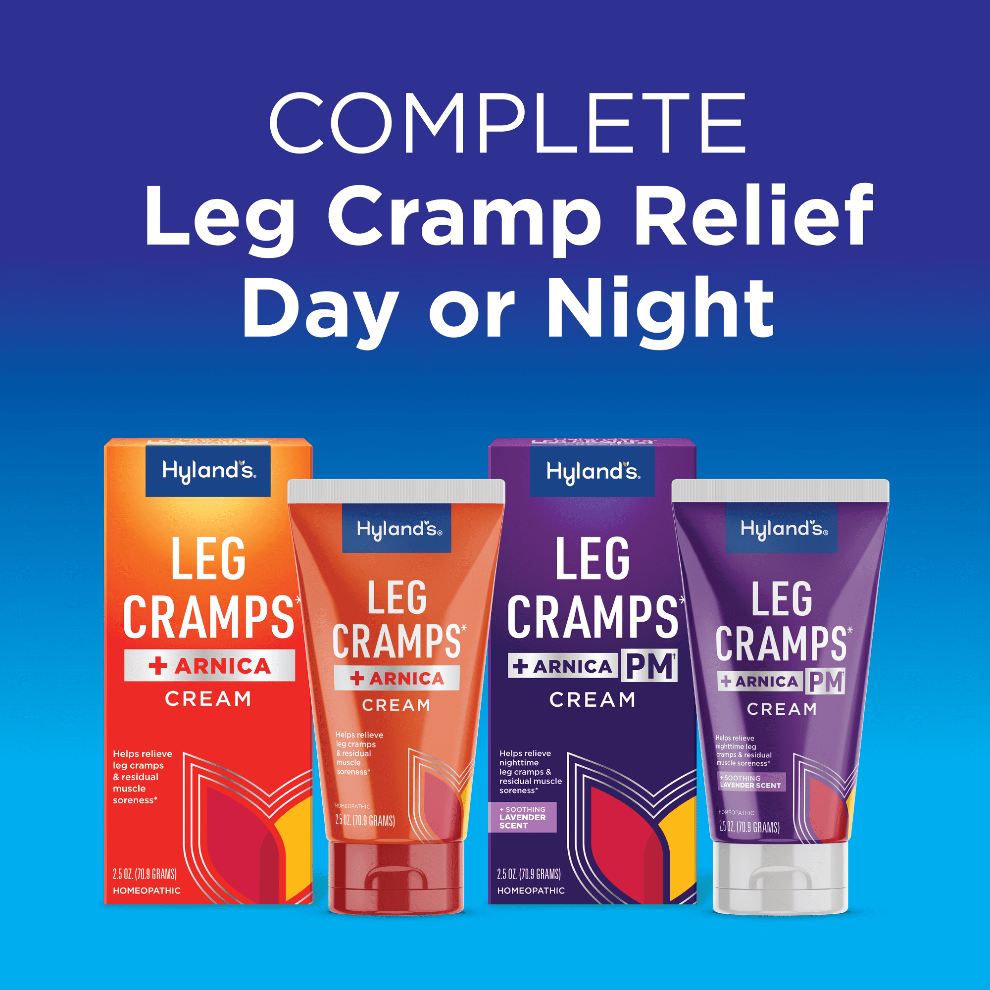 Hyland's Leg Cramps + Arnica PM Cream, 2.5oz