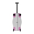 thumbnail image 4 of TUCCI Italy Valise à Chevaucher Panda pour Enfants, Coque Rigide, Bagage à Main Léger avec Roues - Pink, 4 of 7
