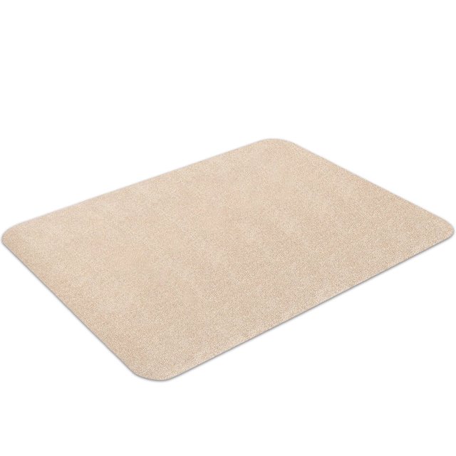 120 * 90cm Anti-Dérapant Tapis de Protection de Sol en Polyester Réutilisable Tapis de Chaise Anti-Rayures pour le Bureau à Domicile