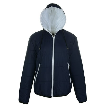 - Men Winter Hooded Thick Padded Jacket Zipper Slim Outwear Coat Warm Outwear Coat