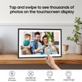 thumbnail image 6 of Apolosign 15.6 Inch WiFi Digital Picture Frame Powered by Nixplay, 32GB Smart 1080p FHD IPS Touchscreen Photo Frame, Auto Rotate, Motion Sensor & App Sharing, 6 of 14