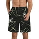 thumbnail image 1 of Balery Spiders On The Web Traje de Baño Estilo Hawaiano para Hombre, Shorts de Secado Rápido con Bolsillos-Large, 1 of 6