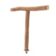 thumbnail image 2 of Soporte de madera para loros ANGGREK Percha en forma de T, 2 of 7