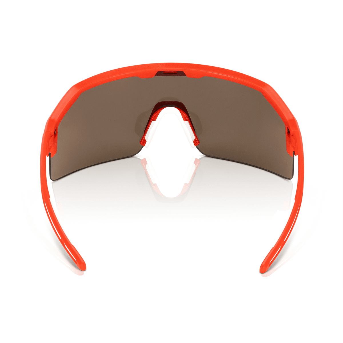 Jackson Safety Safety Glasses - MAXVIEW+ Series - Gold Mirror Lens - Red Frame - Hardcoat Anti-Scratch